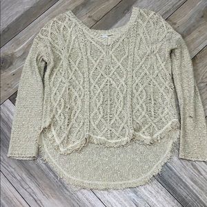 Tan sweater